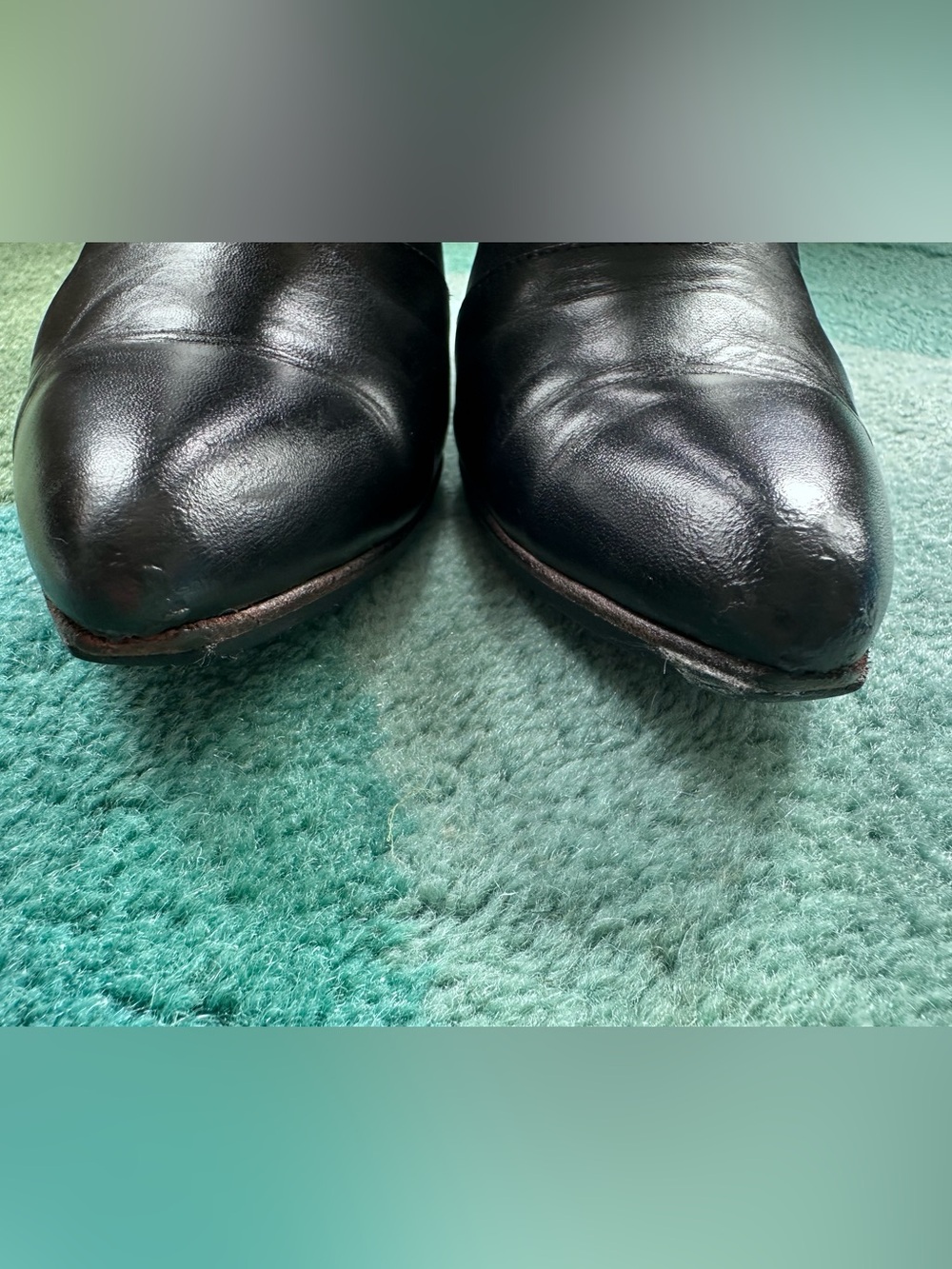Fluevog Elegant Conversations Jillian black heeled midcalf boot -7 (fits 6.5/6) - Picture 11 of 16